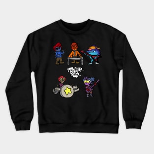 Monstar Noir Tribes Crewneck Sweatshirt